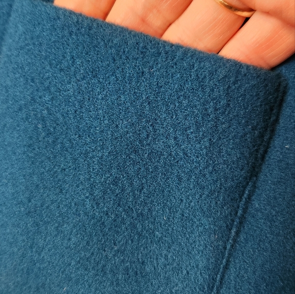 Harve Benard Blue Wool/Nylon/Recycled Cashmere‎ Blend Jacket, Size 8 - Picture 7 of 7